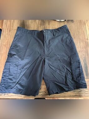 Savane Charcoal Gray Cargo Shorts